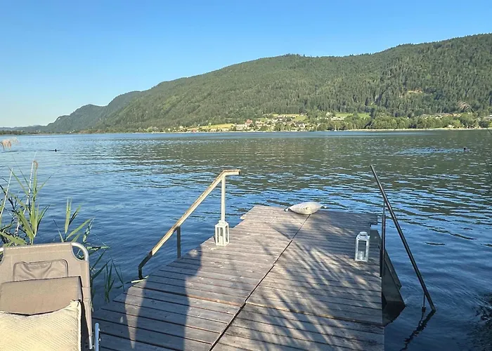 Semesterbostad Mit Sauna Direkt Am Ossiacher Und An Der Gerlitzen Alpe